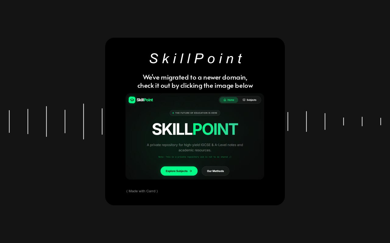 Skill Point